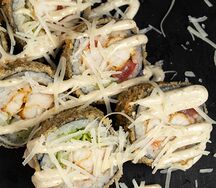 Ролл Цезарь жареный