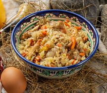 Плов с курицей