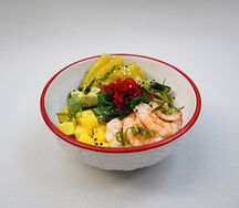 Боул с креветками