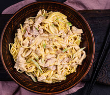 Цыпленок карбонара