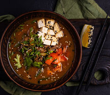 Мисо суп со свининой