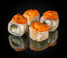 Ролл запеченный с окунем 8 шт