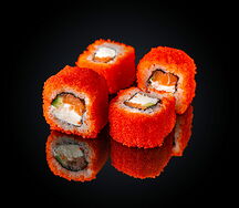 Ролл Калифорния с лососем