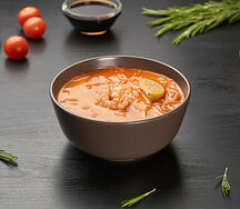 Суп Том ям с лососем