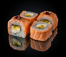 Ролл запеченный Красный дракон 8 шт