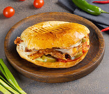 Шаурма в лепешке