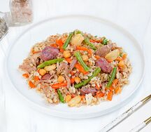 Плов из говядины