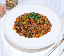 Гречка с овощами