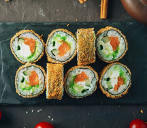 Сливочный с лососем