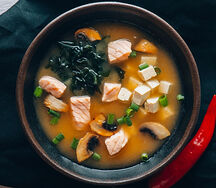 Мисо с лососем