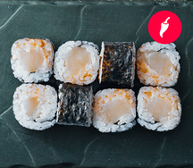 Острый мини с гребешком