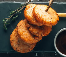 Котлетки из лосося