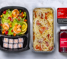 Ланч 2 с цезарем