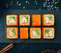 Калифорния с креветкой