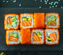 Калифорния с лососем