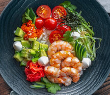 Поке с креветкой