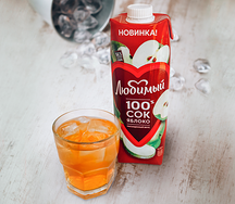 Сок Любимый яблоко