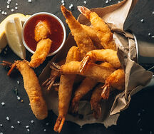 Креветки в кляре