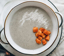 Крем-суп из шампиньонов