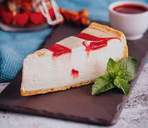 Чизкейк малина