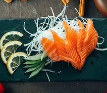 Сашими лосось