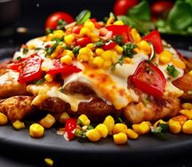 Запеченная курица по-мексикански