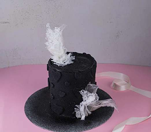 Торт Подарочный Безусловная любовь в черном №2 2кг