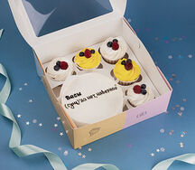 Бенто-торт с капкейками Весы