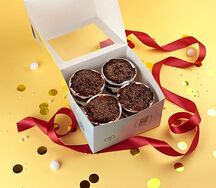 Подарочный набор трайфл черный лес 4шт