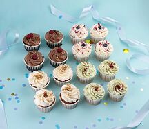 Подарочный сет капкейков 16шт