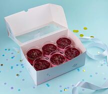 Подарочный набор трайфл мусс клубника/вишня 6шт