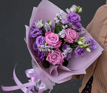 Букет цветов Лавандовый Раф