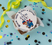 Бенто-торт Желаю побед