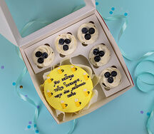 Бенто-торт с капкейками Мы любим тебя больше, чем ты любишь пиво