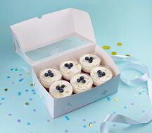 Подарочный набор трайфл мусс черника/йогурт 6шт