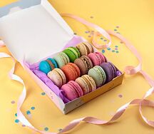 Подарочный набор макаронс микс 12шт