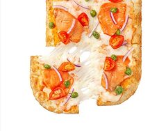 С лососем и каперсами S