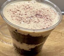 Трайфл сметанник с хурмой