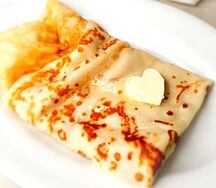 Блин с маслом