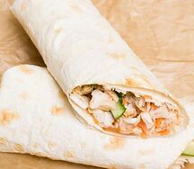 Шаурма по-грузински запечённая, острая