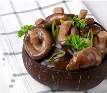 Грузди солёные