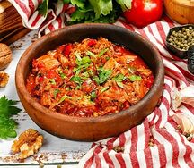 Чашушули с говядиной