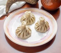 Хинкали с бараниной