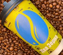 Раф банан-карамель