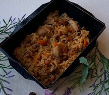 Плов с курицей