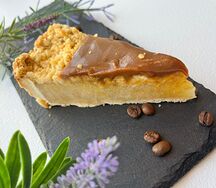 Карамельно-яблочный пирог