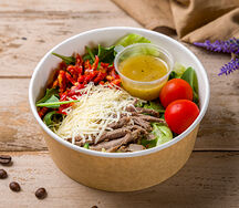 Салат с ростбифом