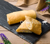 Блинчики с ветчиной и сыром