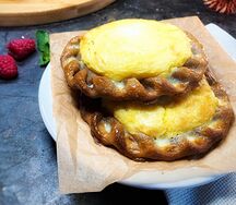 Шаньга с картошкой