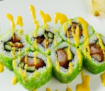 Инь-янь с креветкой 